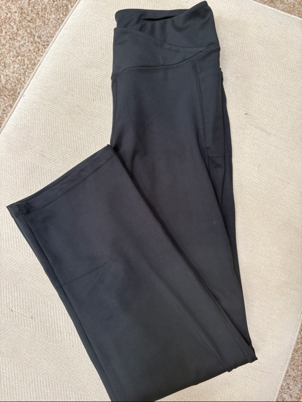 Jockey Women's Straight Leg Pants in Black. Size L